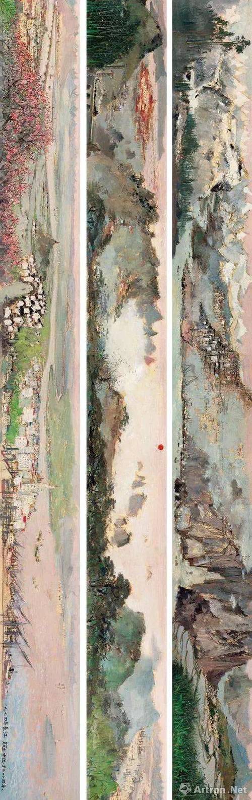 美术史里的《万里长江图》 山水画的文人卧游和政治抱负?