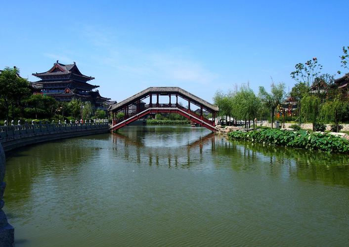 河南开封御河景色 【御河秋景16】