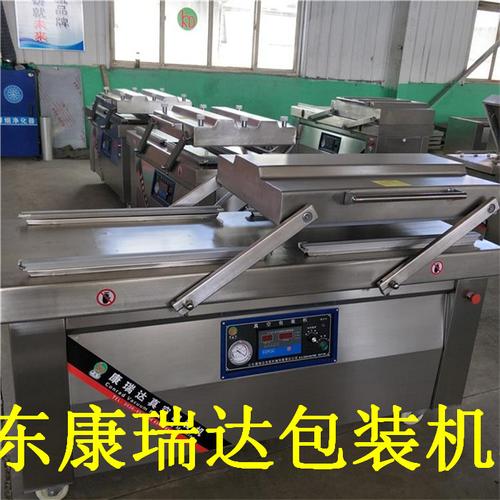 双室真空包装机只须按下真空盖即自动按程序完成抽真空,封口,印字