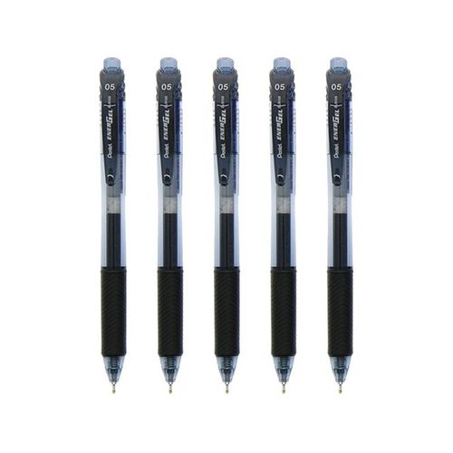 商品pentel 派通 bln105 速干中性笔 0.5mm 黑色 5支装