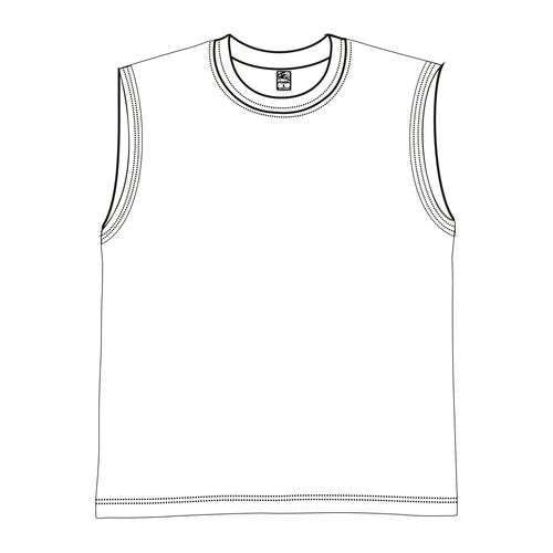 款式圆领背心 版编背-001 备注一般常用背心版型