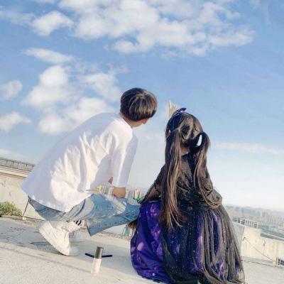 文艺情侣头像一对 2020情侣头像真人唯美