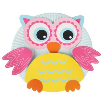 幼儿园猫头鹰手工折纸