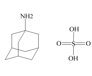 1-金刚烷胺硫酸盐,31377-23-8,结构式