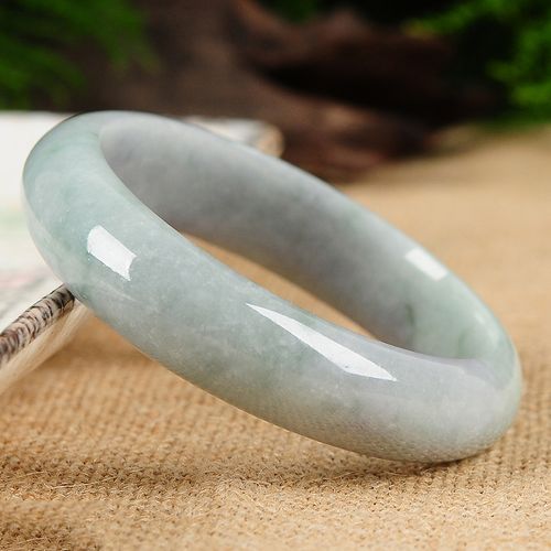 帛兰梓韵天然翡翠手镯a货飘绿手镯女款时尚气质糯种玉石绿色玉镯子