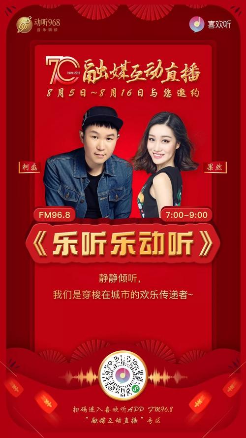 8月5日——16日,动听968战队的果然,柯磊,奇妙,朗特,全麦,在喜欢听app