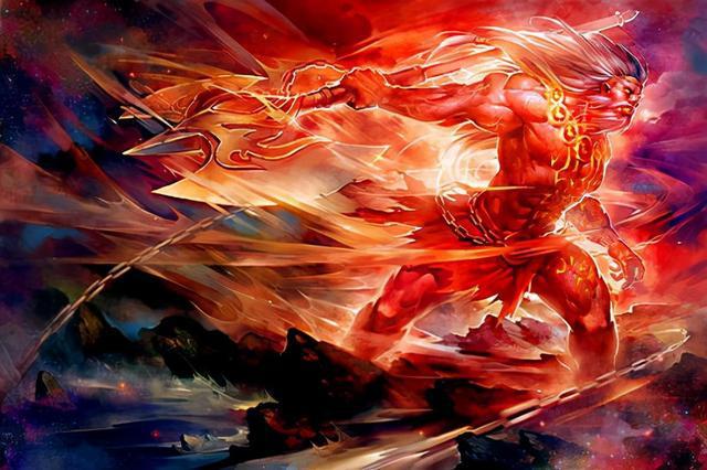 它在不同神话中的身份地位也不一定相同,比如这创世之神,在中国神话中