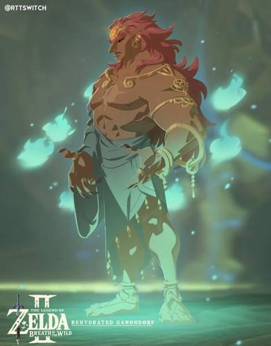 《塞尔达传说旷野之息》续作人形加农形象!