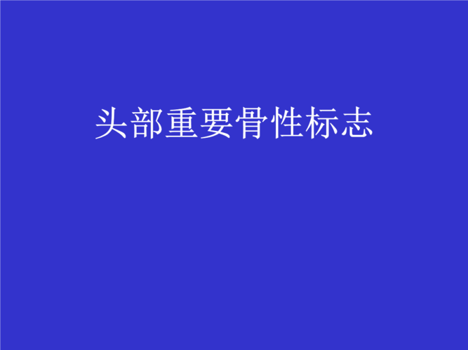颅脑重要标志--头部重要骨性标志课件.ppt