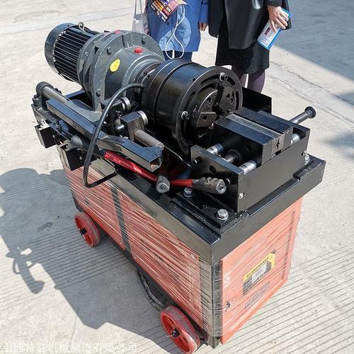 钢筋滚丝机四川眉山hgs40钢筋直螺纹钢筋滚丝机