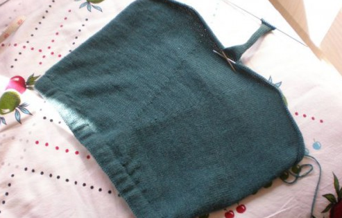 手工毛裤编织方法