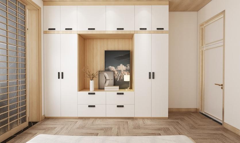 简约日式板式 色经典实用衣柜 板式全屋定制家具