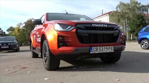 实拍2021款五十铃dmax4x4,颜值真不赖!