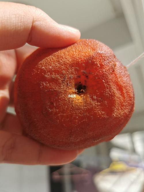 晒的柿饼这是长毛了吗?_柿子_美食_美食展示
