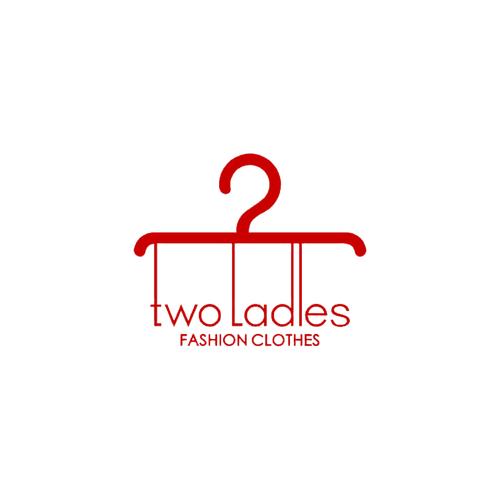 two ladles 服装店logo