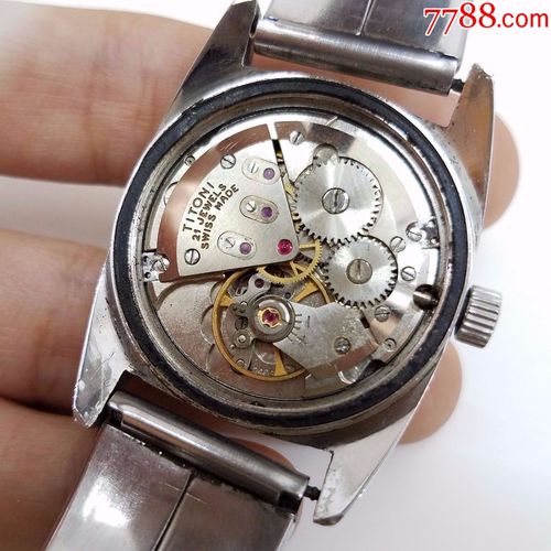 瑞士梅花手动上链机械中性男表【21钻机芯】【独特"天圆地方"表款】