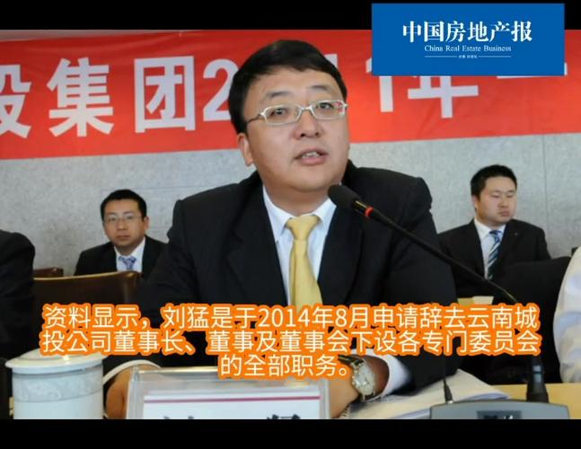 活动作品涉嫌受贿罪云南城投集团原总裁刘猛被依法逮捕