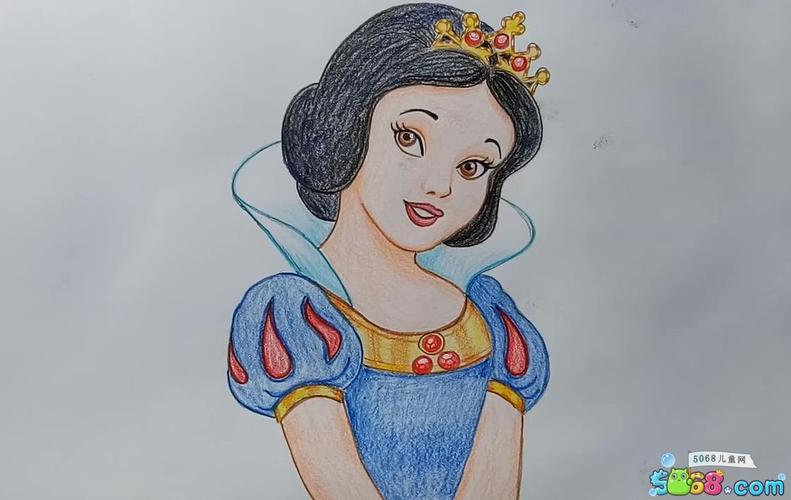 教大家画白雪公主零基础学画公主