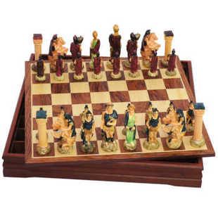新款 立体国际象棋套装 罗马人物造型 tg809