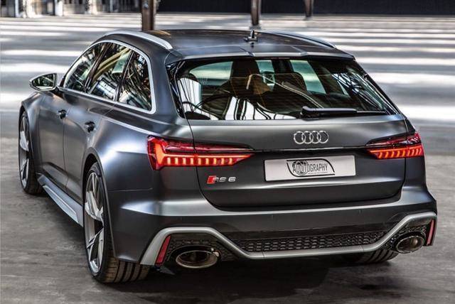奥迪rs6,穿透力很强的外观颜色