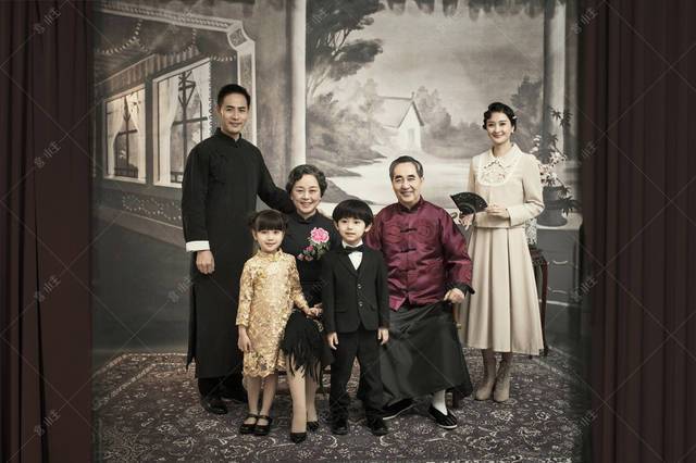 宫小主带你看如何拍摄复古全家福照