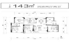 嘉兴鸿翔百盛东望金邸户型图-房型图-平面图-吉屋网