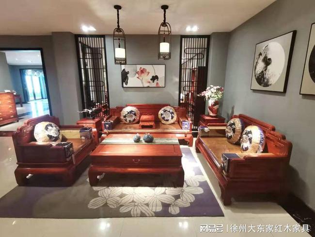 新中式红木家具 徐州红木家具厂 徐州红木家具市场 辨别大果紫檀