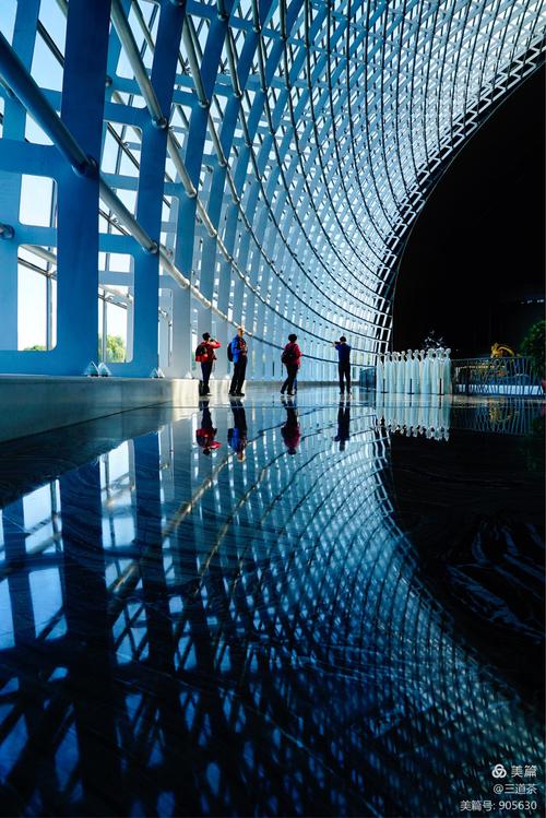 时隔1个月我再次走进国家大剧院,体验摄影中"点,线,面"的构图技巧