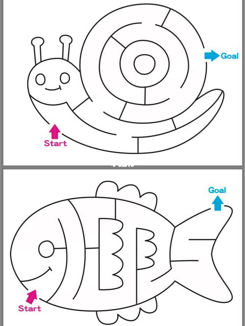 幼儿园 益智区 迷宫_幼儿园_益智_幼儿园环创_幼儿园环创可打印素材