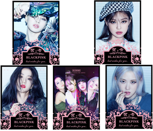 blackpink签名专辑写真集lisarose金智妮金智秀应援周边礼盒海报专属