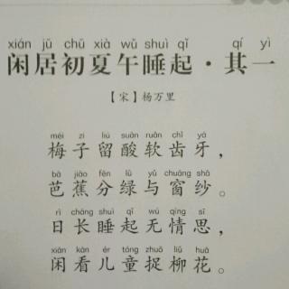 闲居初夏午睡起杨万里其一的手抄报 海底两万里手抄报