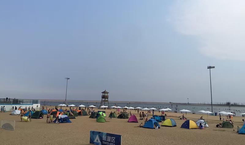 上海金山城市沙滩