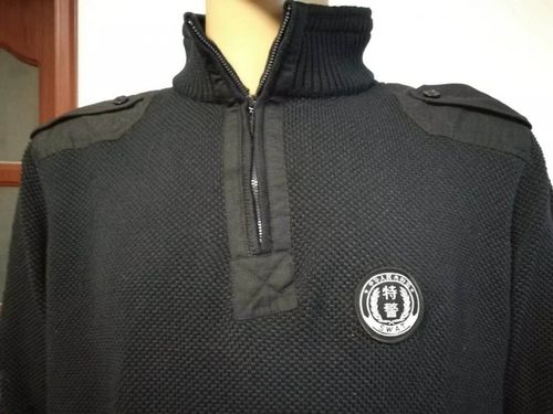 [鑫盾安防]圆领特警毛衣 v领特警羊毛衫xd4价格