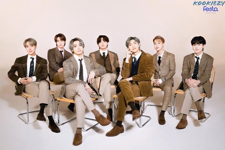 防弹少年团八周年团体照曝光每一个人都变成熟全员大展魅力