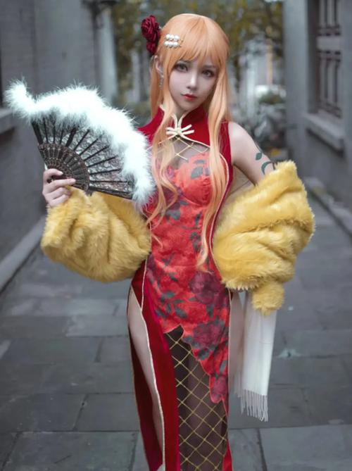 那么这位美女coser小姐姐所cos的国风旗袍娜美各位最终觉得可以打几分