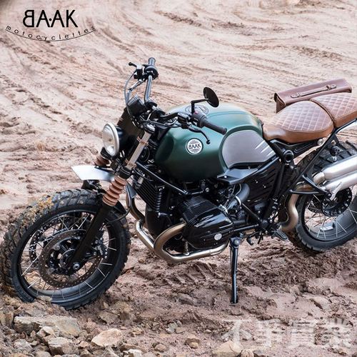 baak宝马bmw拿铁攀爬加高挡泥板ninet摩托车车架