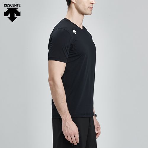 descente迪桑特男子短袖t恤耐洗抗变形速干训练t恤d7231its54