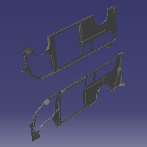 右侧围外板总成-电泳,h13-5400040-dy