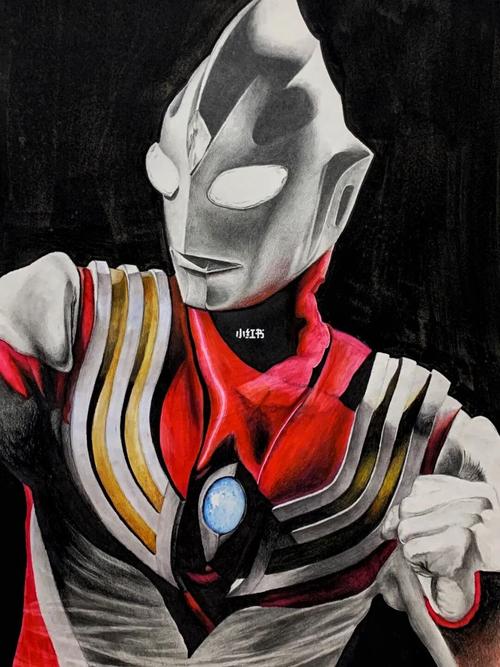 让我们一起相信光吧!_手绘_素描_马克笔_绘画_奥特曼