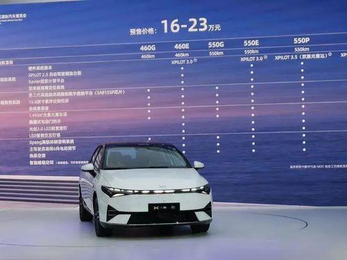 首次搭载激光雷达最高续航600公里小鹏p5预售价16万元起