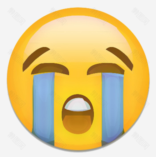 标签: emoji伤心大黄脸流泪表情包难过