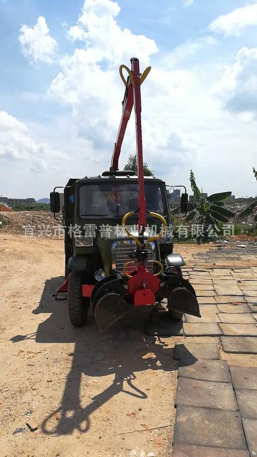 农用车改装旋转抓木机甘蔗抓机秸秆草包抓机垃圾抓机甘蔗抓机批发