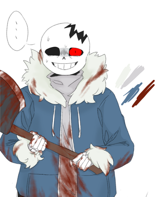 我爽了是帅气horror(!n.