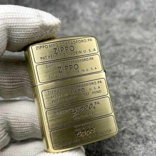 zippo盔甲机底刻辨真假,zippo真假辨别图 zippo打火机纯铜加厚盔甲五代底刻
