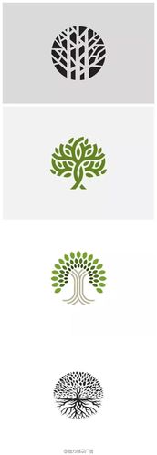 以"树"为元素的logo设计 (4)