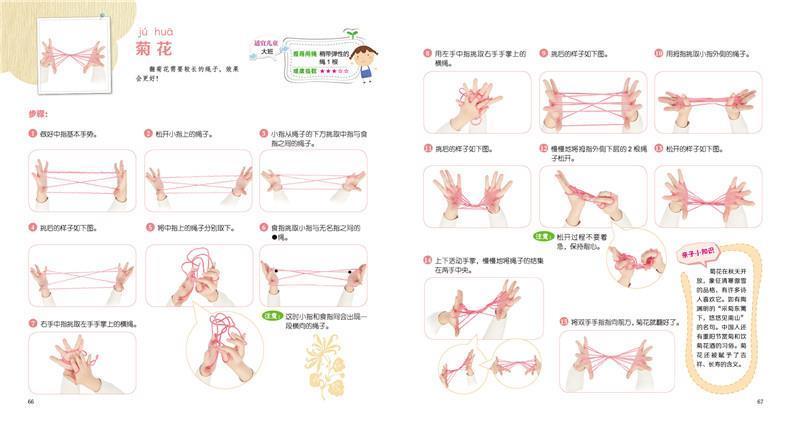 园长教你做80款亲子益智翻绳游戏 9787122254047