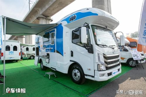 科发蓝牌跃进轻卡新型房车自动挡,大空间还有洗衣机
