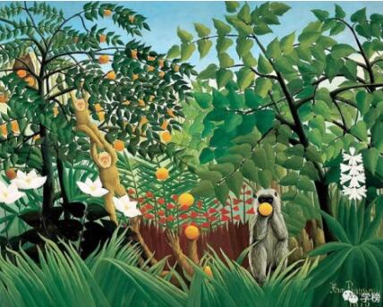 亨利·卢梭作品《热带雨林》