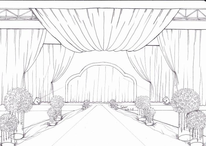 联系婚礼手绘师 saber qq:268158662