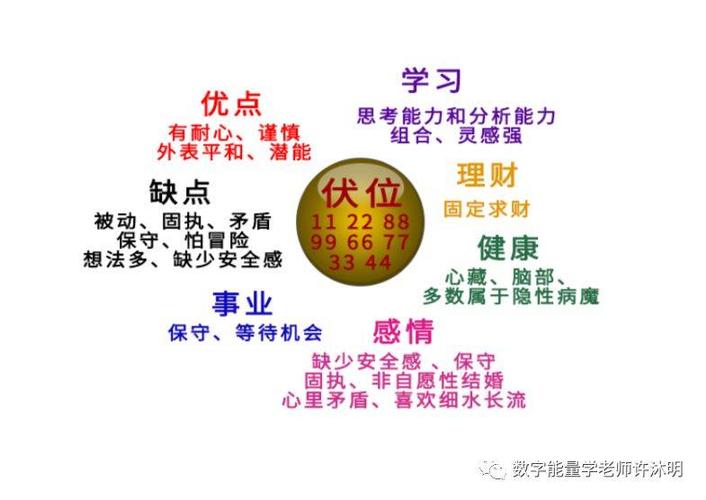 数字能量学之延年磁场,伏位磁场,延年加伏位磁场解析